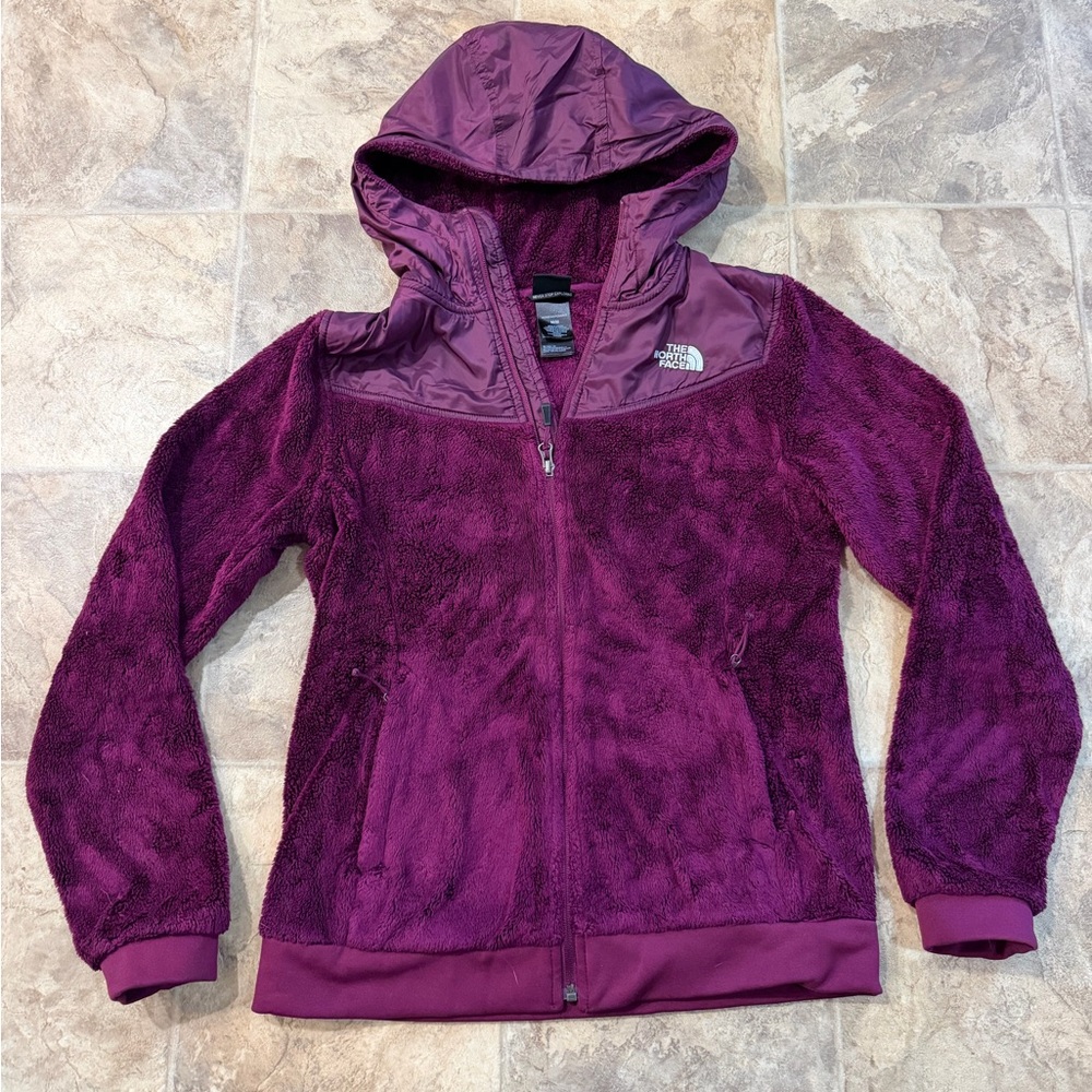 The North Face Maroon Hooded Jacket